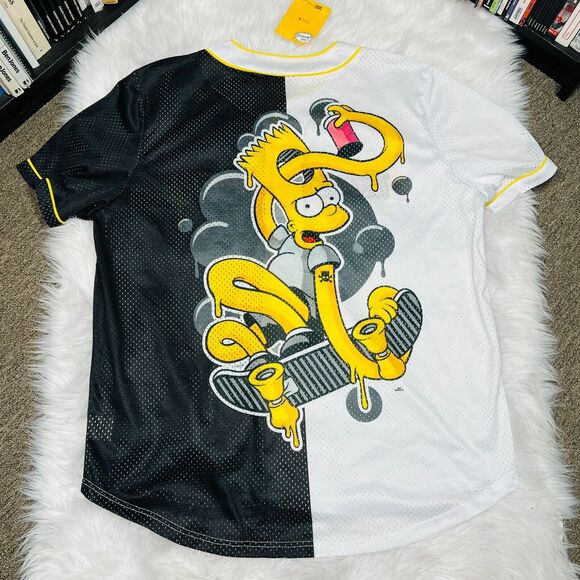 THE SIMPSONS JERSEY TROUBLEMAKER BART SIMPSON SIZE 3X - Picture 5 of 6
